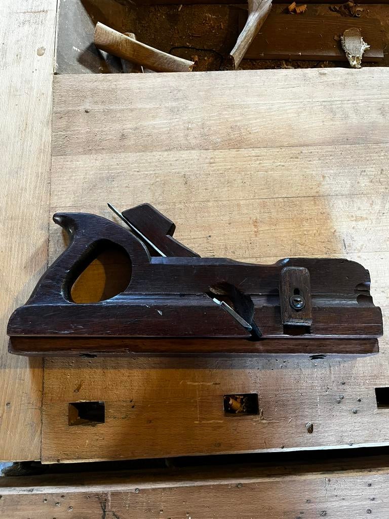 Sponningsschaaf in puperhart, Antiek en Kunst, Antiek | Gereedschap en Instrumenten, Ophalen of Verzenden