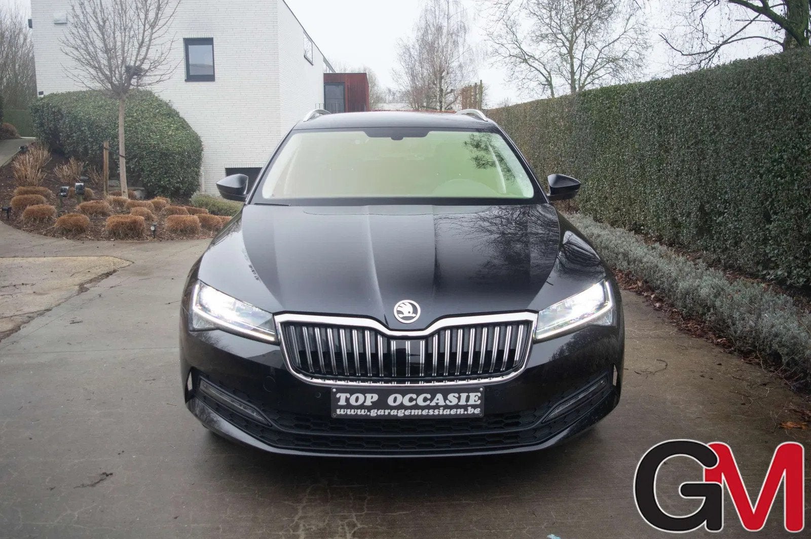 Skoda Superb Combi Superb 1.5 TSI ACT Ultimate DSG, Auto's, Automaat, 4 cilinders, Zwart, Leder