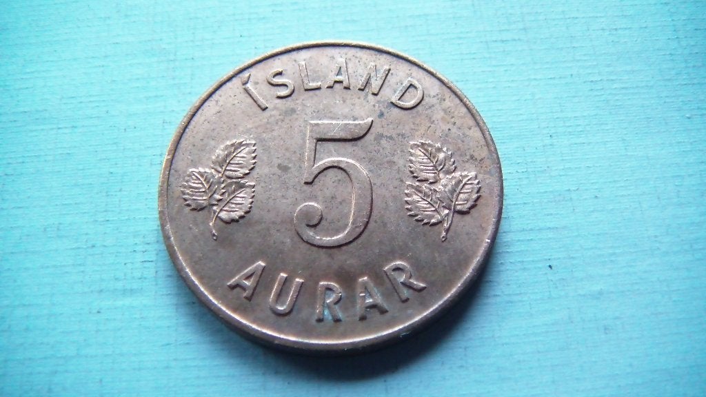 RESERVE JO islande 5 aurar 1963, Enlèvement