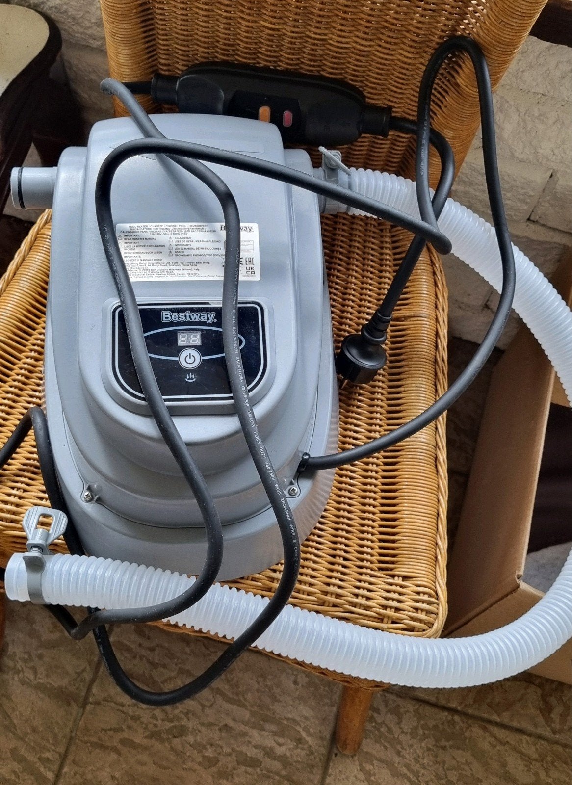 bestway verwarming zwembad, Tuin en Terras, Ophalen, Nieuw, Verwarming