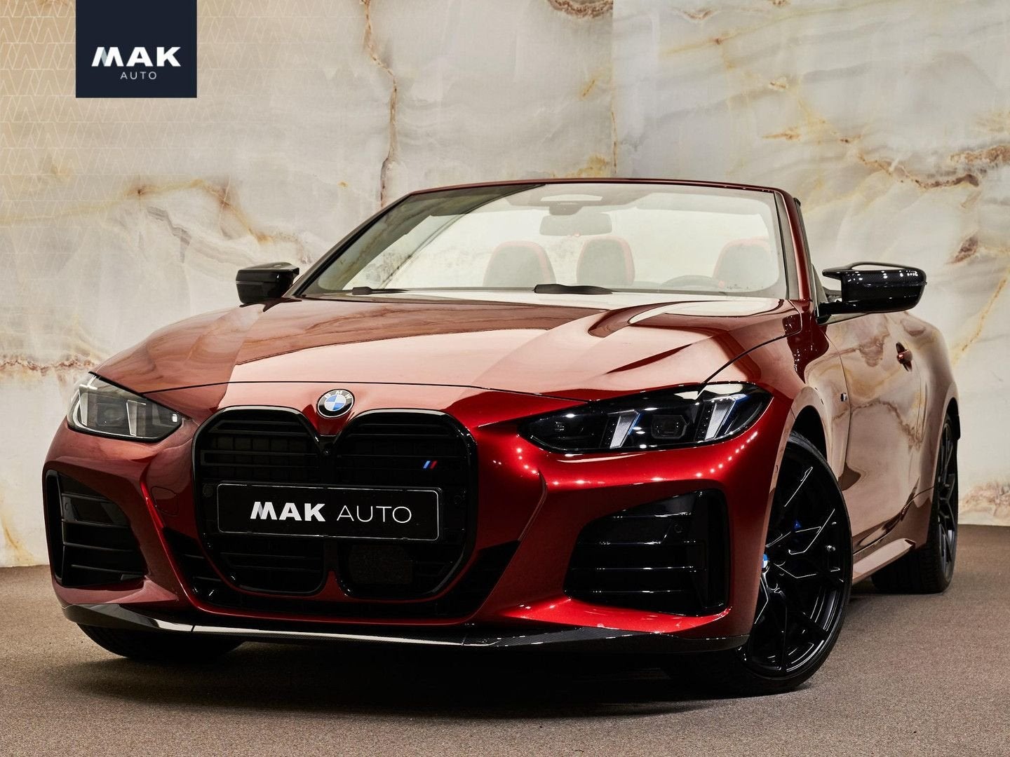 BMW  M440i 4-serie Cabrio xDrive , M Performance, 20", H/K,, Auto's, Automaat, Navigatiesysteem, Zwart, Cabriolet