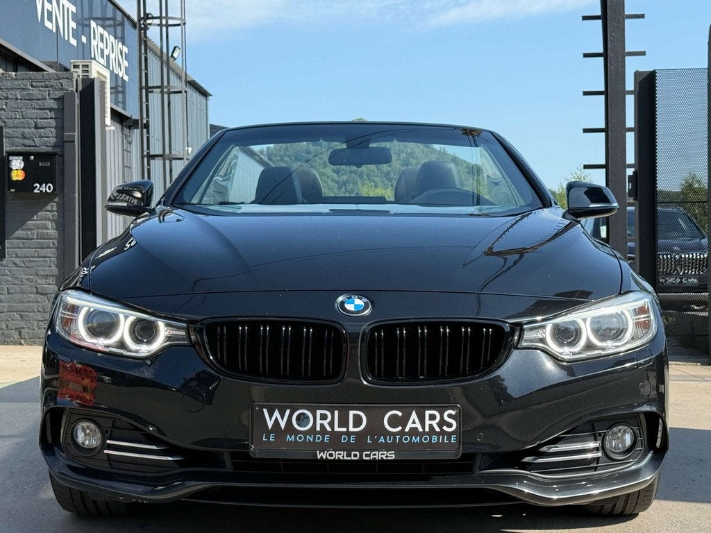 BMW 4 Serie 428 iA Cabrio LUXURY FULL BLACK - NAVIGATION - K, Auto's, BMW, Automaat, Achterwielaandrijving, Gebruikt, 4 cilinders
