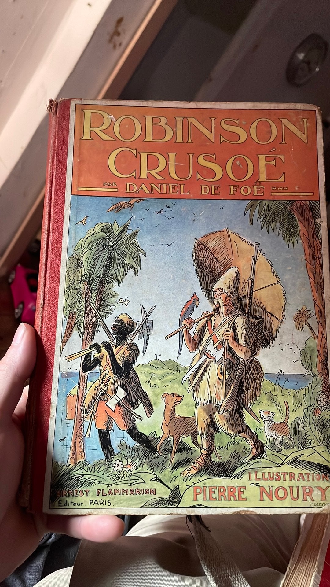 Robinson Crusoé, édition, 1927, Boeken, Sprookjes en Fabels, Ophalen of Verzenden, Gelezen