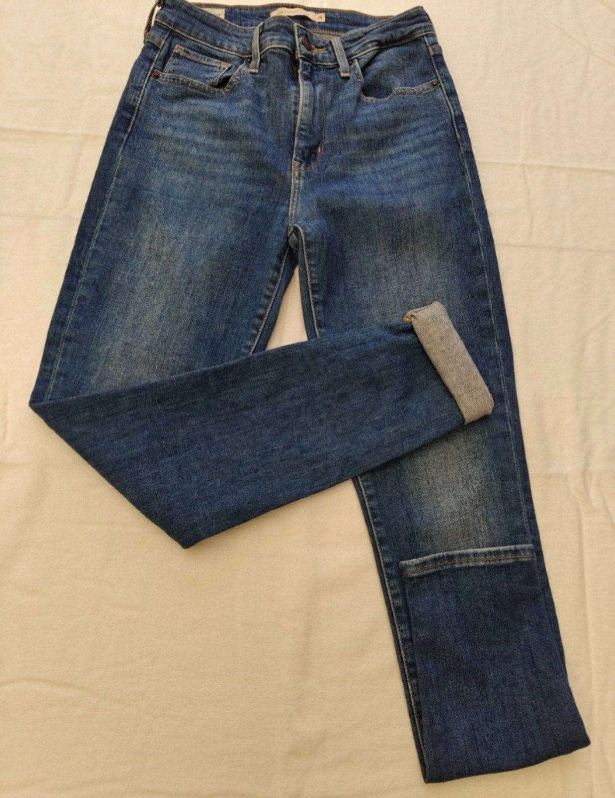 jeans Levis 721 (XS), Enlèvement ou Envoi, Levi Strauss & Co., Bleu, Comme neuf