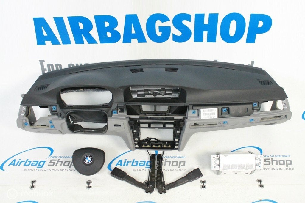 Airbag set - Dashboard M grijs navi BMW 3 E90 (2005-2013), Auto-onderdelen, Gebruikt, Ophalen of Verzenden