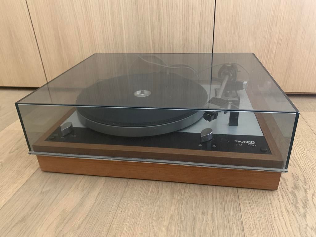 Thorens TD 160 Platenspeler - Klassieke Hifi, Audio, Tv en Foto, Ophalen, Zo goed als nieuw, Platenspeler, Thorens