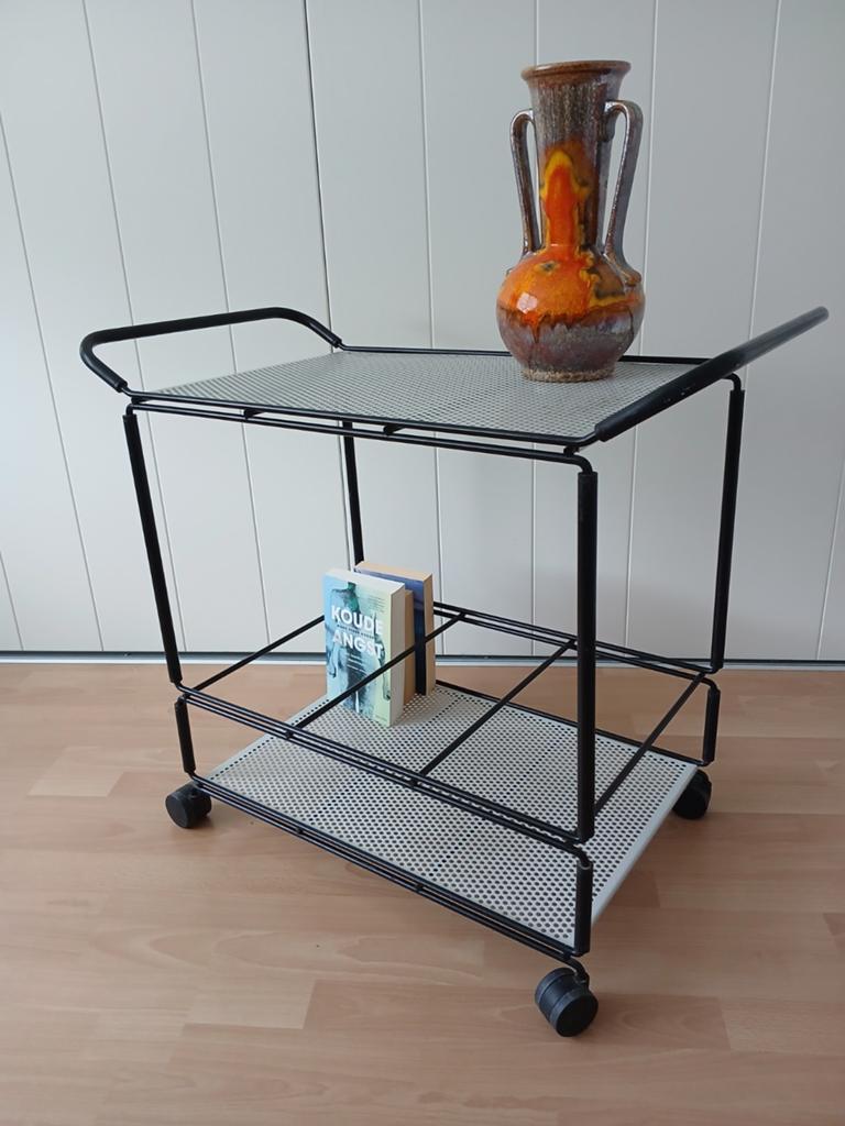 Niels Gammelgaard voor Ikea trolley, Huis en Inrichting, Gebruikt, 50 tot 100 cm, Metaal, Ophalen