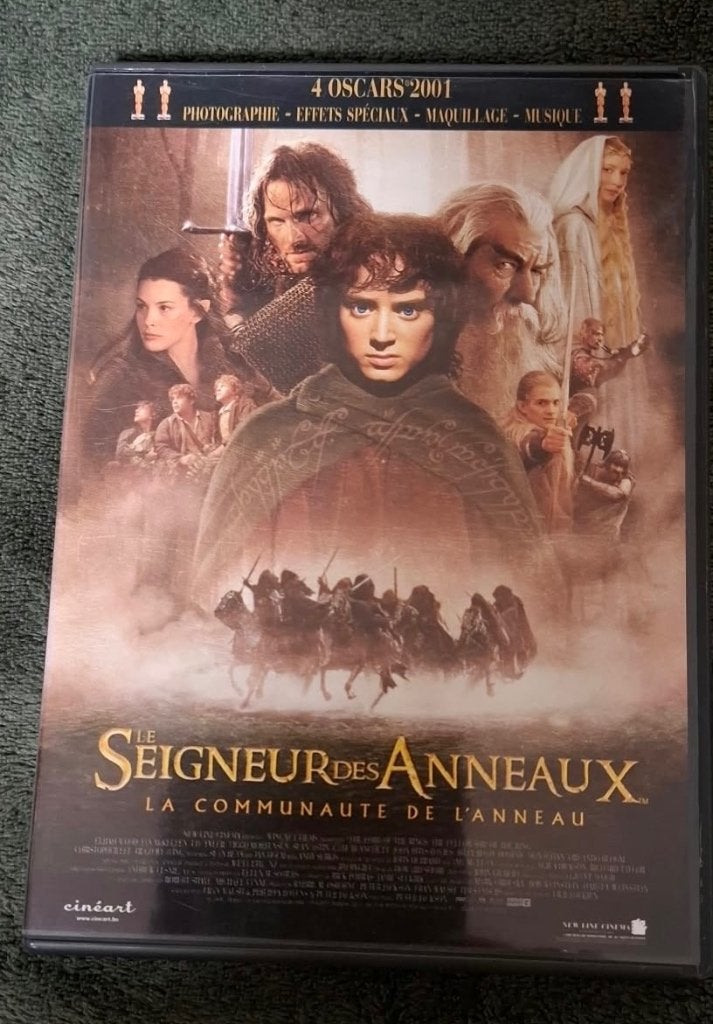 DVD le Seigneur des anneaux + le Hobbit, CD & DVD, Enlèvement ou Envoi, Fantasy, Utilisé, Anglais