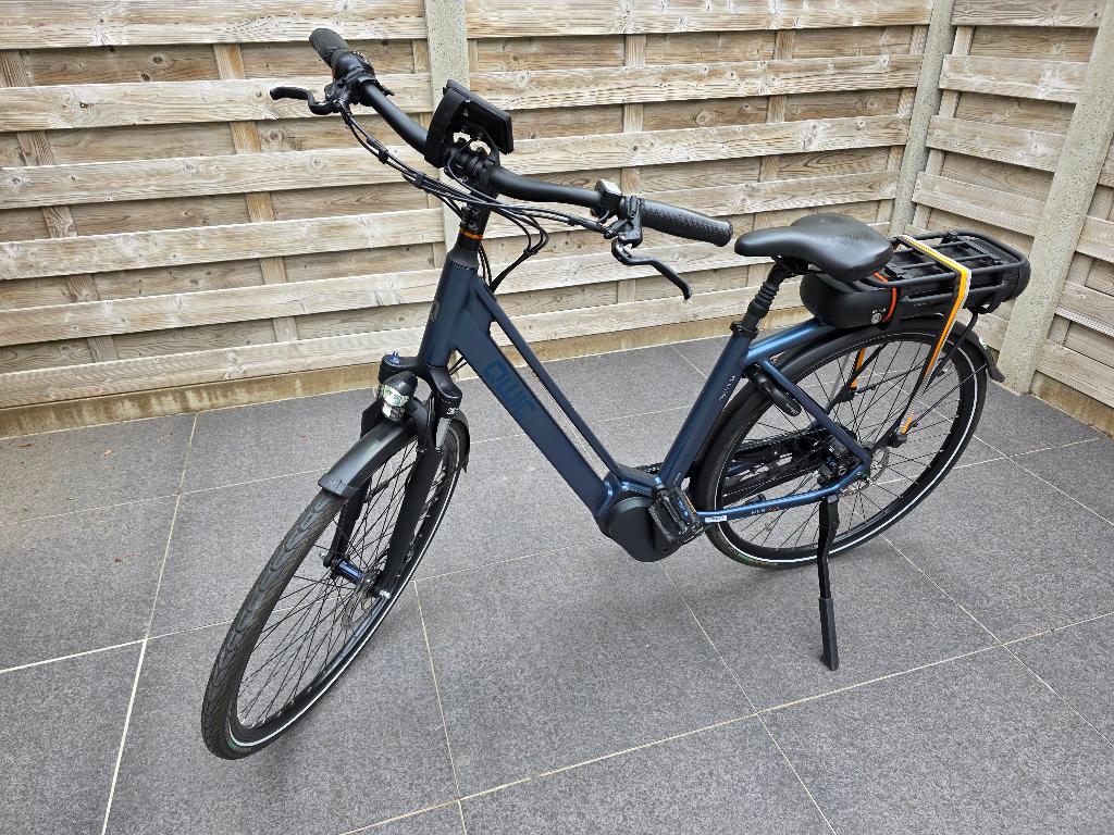 Electrische damesfiets van het merk Qwic, slechts 952 km, Fietsen en Brommers, Versnellingen, Zo goed als nieuw, 50 tot 53 cm