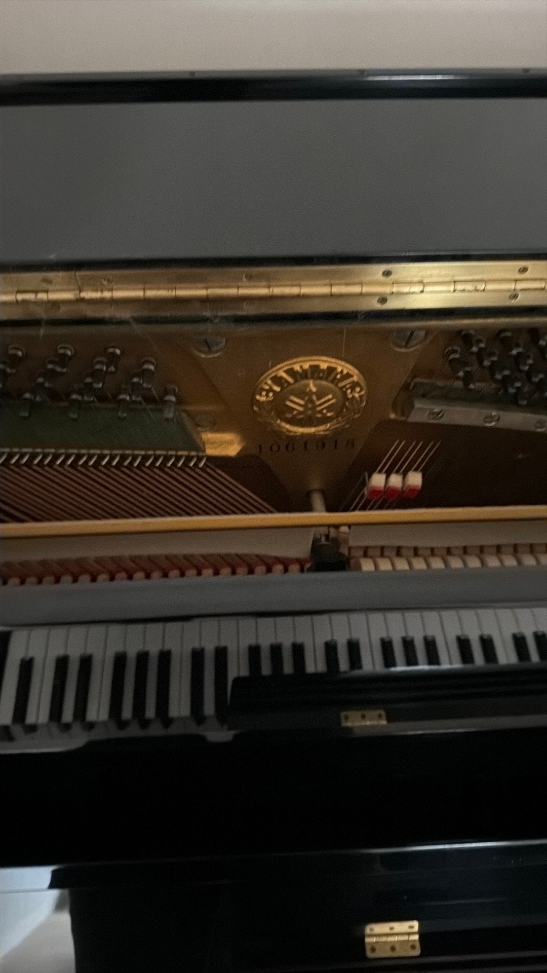 Piano te koop Yamaha, Ophalen, Gebruikt, Zwart, Piano