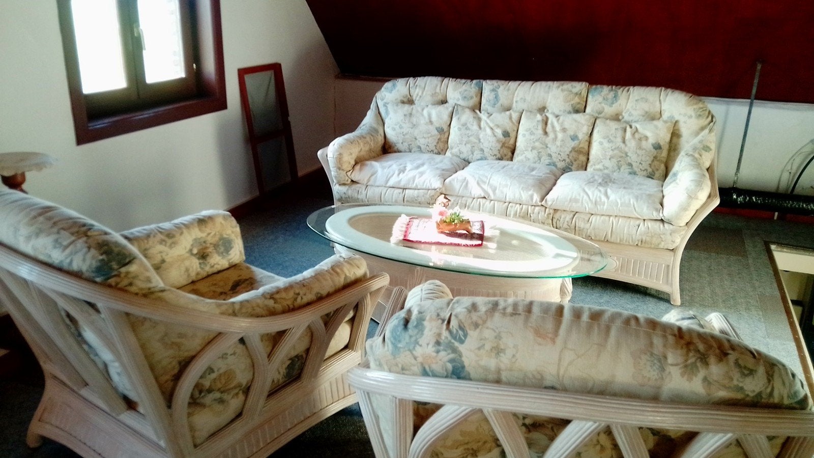 Prachtig rotan salon 3+2x1zit + salontafel!, Huis en Inrichting, Ophalen