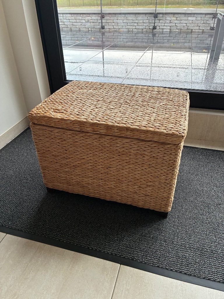 Poef / Opbergmand, Huis en Inrichting, Ophalen, Minder dan 50 cm, 50 tot 75 cm, Zo goed als nieuw