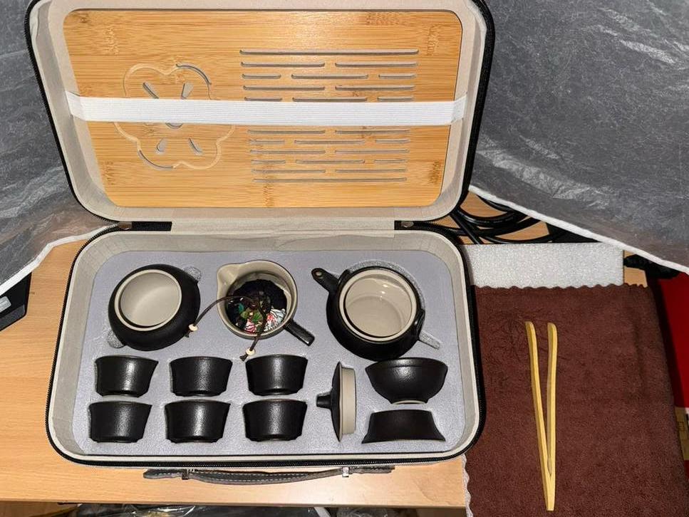 Japanse Thee set inclusief 2 pakken thee, Ophalen