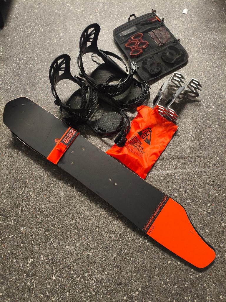 Union rover, Sport en Fitness, Snowboarden, Ophalen, Zo goed als nieuw, Bindingen