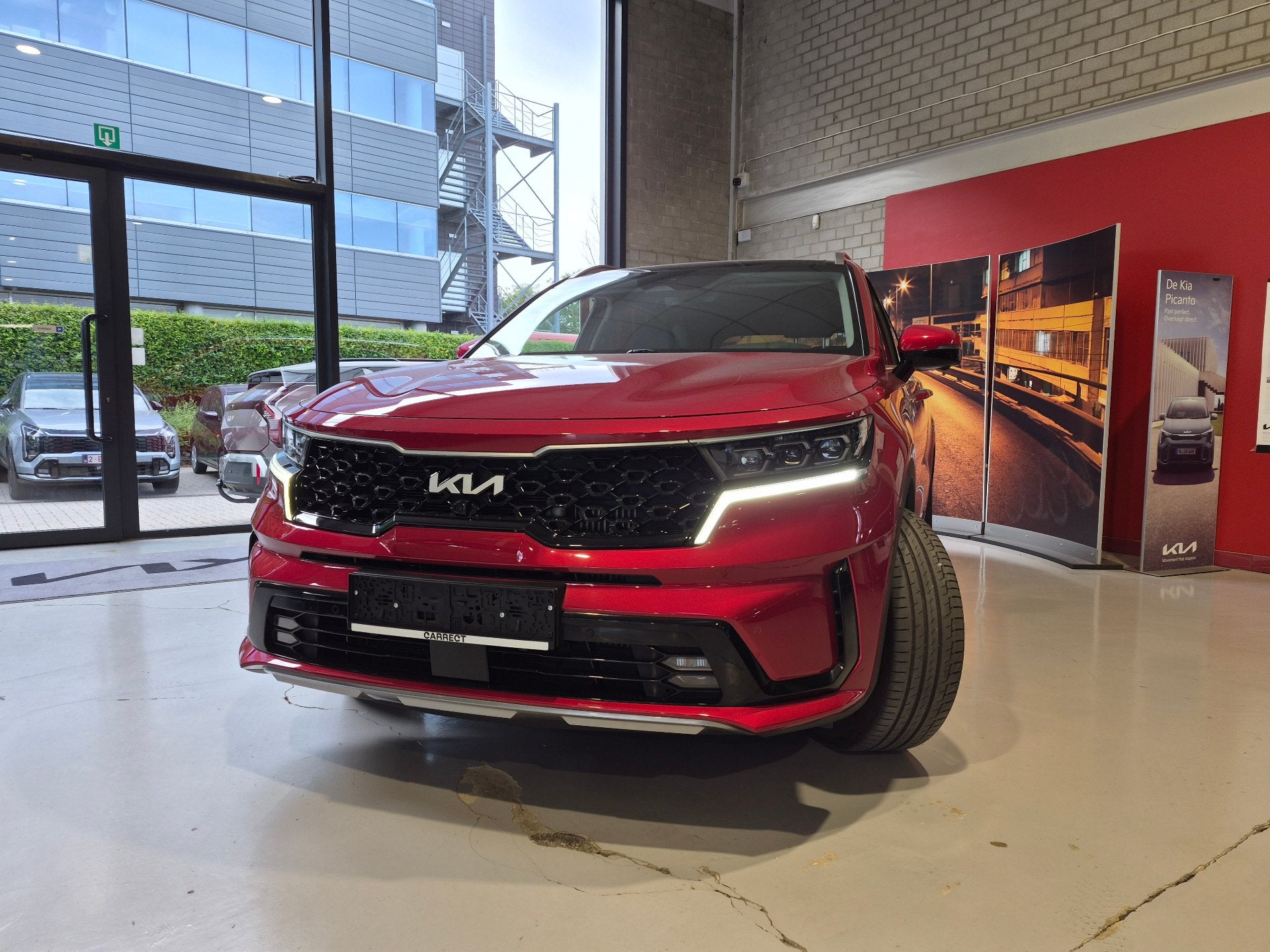 Kia Sorento HEV 2WD AT6 PACE - LEZ VALID 2035 - HYBRID - AUT, Cuir, Détection des panneaux routiers, Euro 6, Entreprise