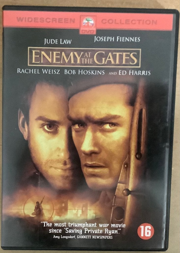 Enemy at the Gates (2001) Dvd Jude Law, Vanaf 16 jaar, Ophalen of Verzenden, Gebruikt, Oorlog