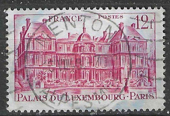 Frankrijk 1948 - Yvert 803 - Palais du Luxembourg (ST), Postzegels en Munten, Verzenden, Gestempeld