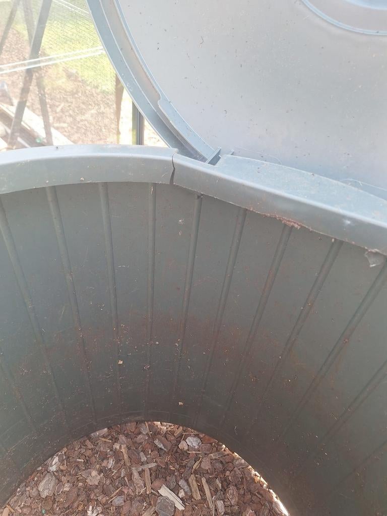 Compostvat, Ophalen, Gebruikt