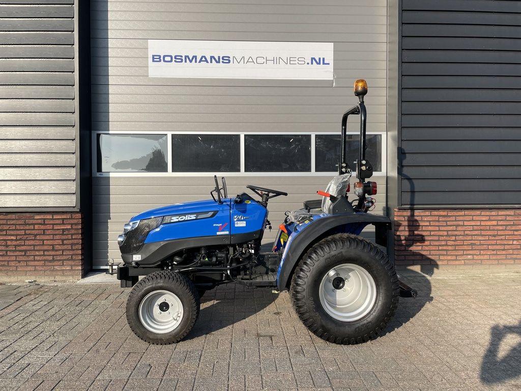 Solis 20 4WD (18.5 PK mitsubishi) minitractor NIEUW gazonban, Articles professionnels, Machines & Construction | Jardin, Parc & Sylviculture