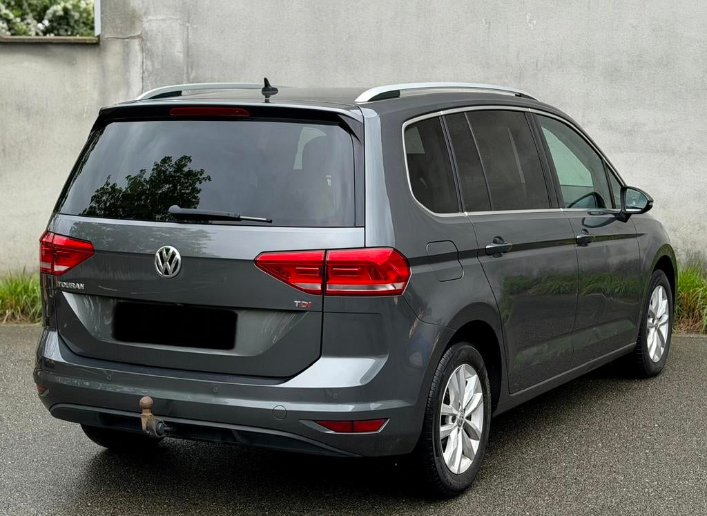 Volkswagen Touran Autom. 7-Zit 1.6tdi Euro6/Navi/Keyless/Acc, Cuir, Euro 6, Entreprise, 7 places
