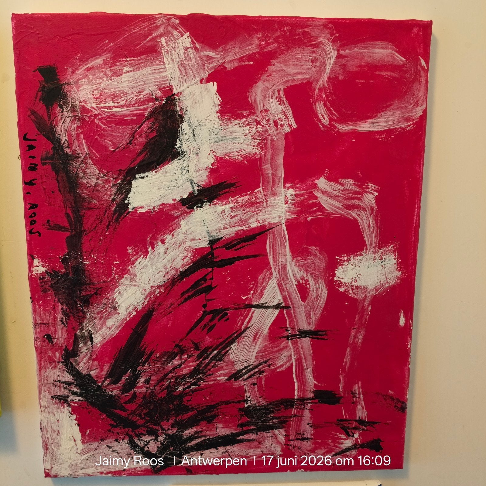 schilderij op doek, Enlèvement ou Envoi
