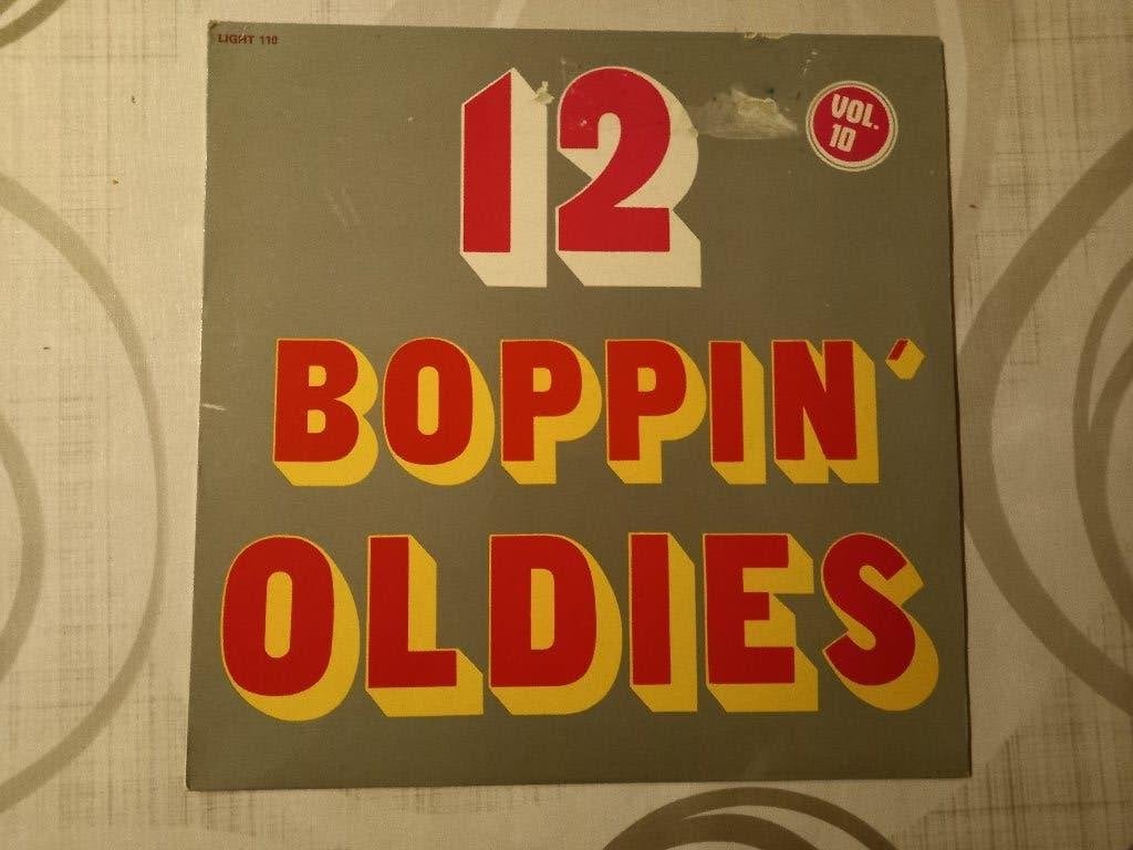12 Boppin' Oldies Vol 10 - Lp Popcorn Oldies, CD & DVD, Enlèvement ou Envoi, Funk, Comme neuf, Housse de protection extérieure