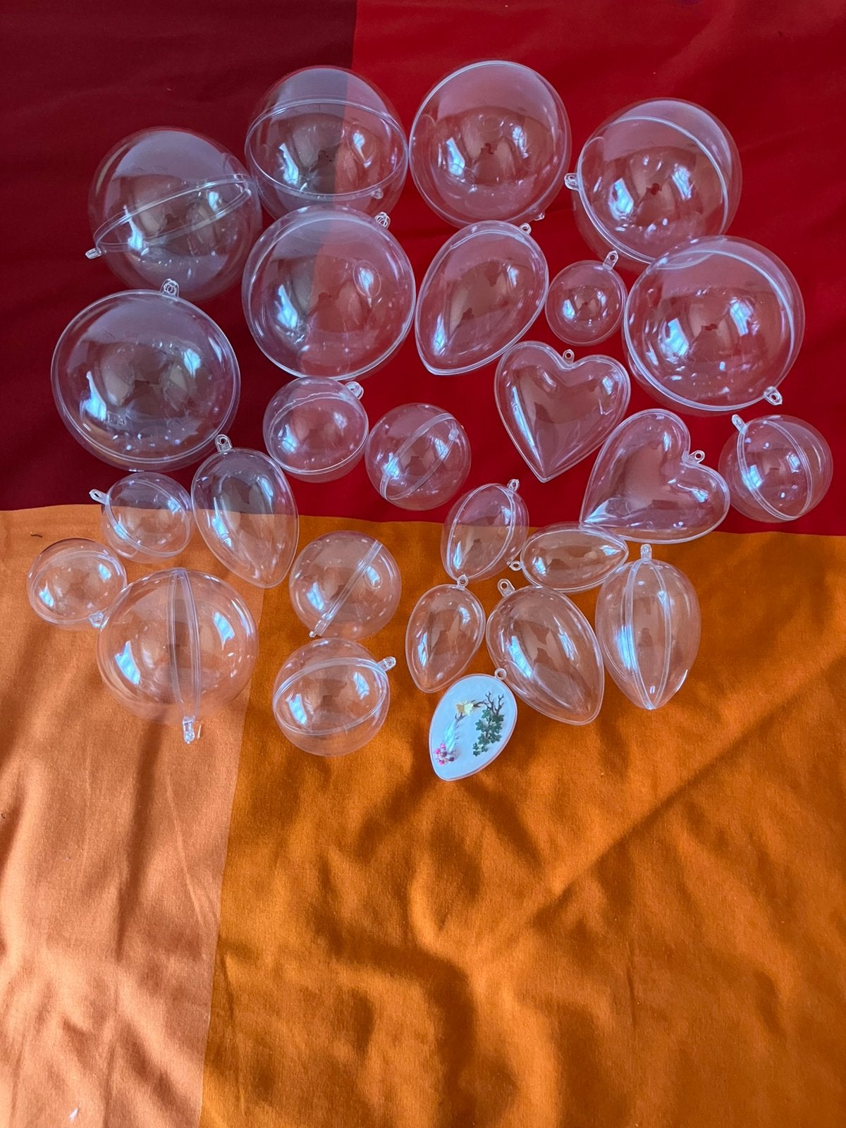 Plexi bollen, Ophalen, Deelbaar, Zo goed als nieuw, Kunststof
