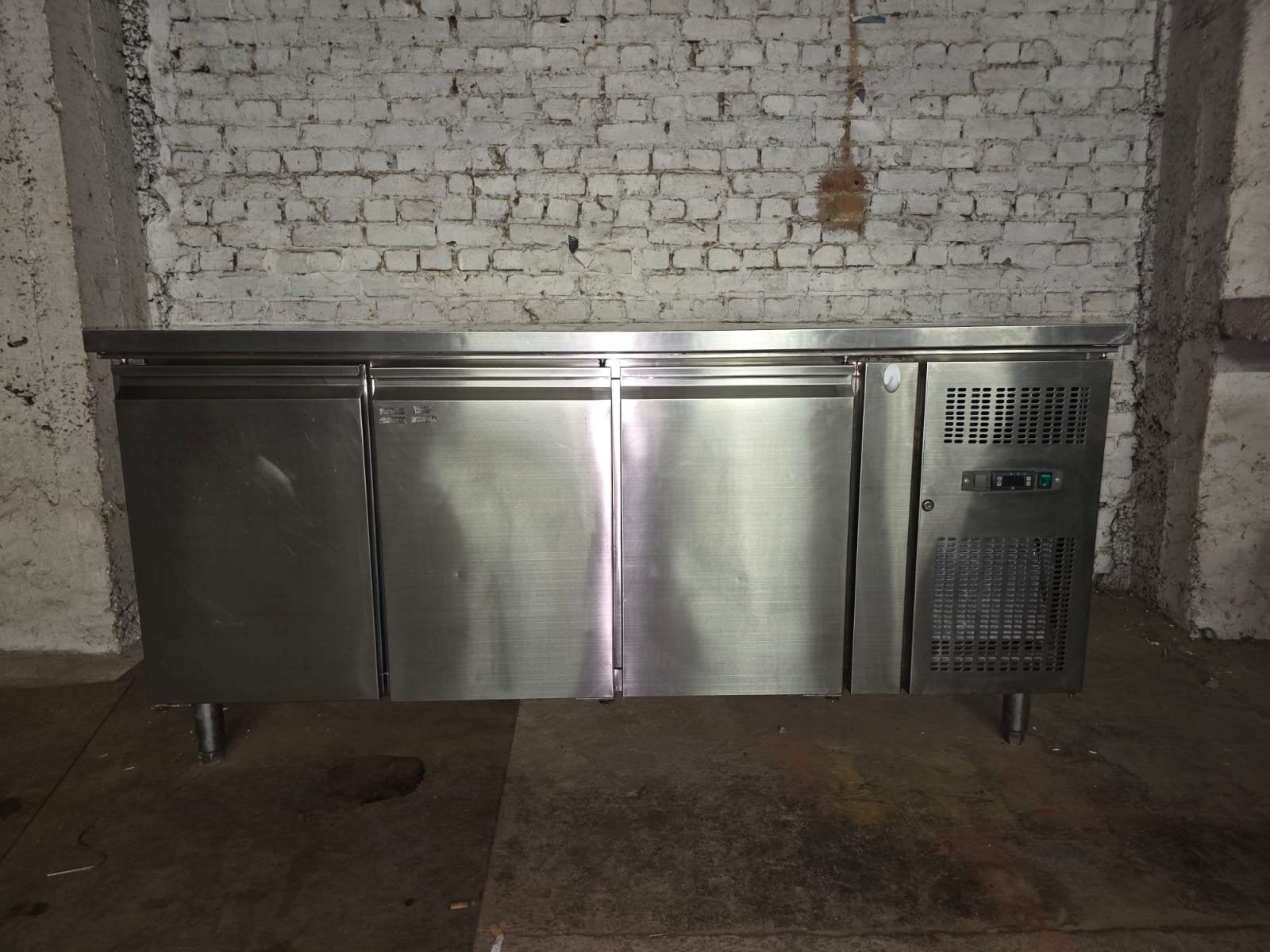 Frigo Inox 3 portes, Enlèvement