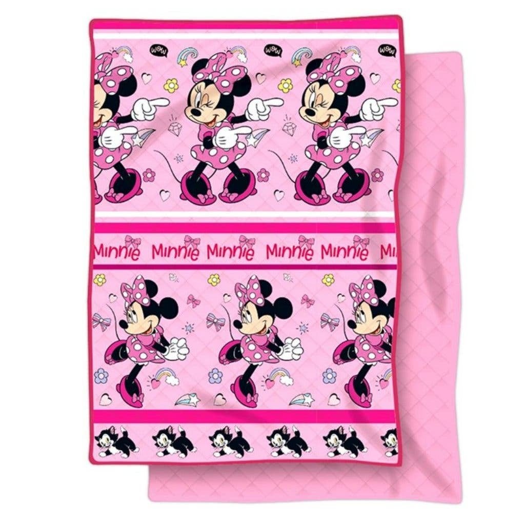 Minnie Mouse Bedsprei Quilt - 250x150 cm - Disney, Meisje, Eenpersoonsbed, Nieuw, Ophalen of Verzenden