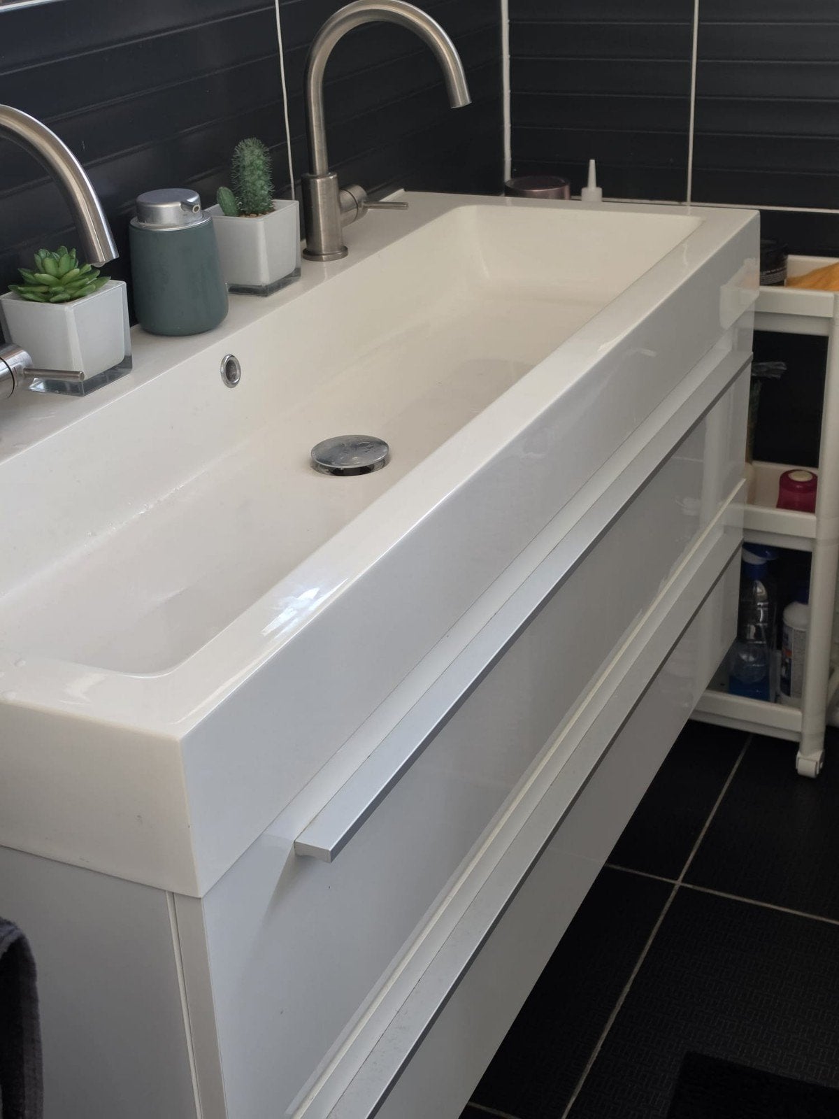 Lavabo met spiegel enkast, Huis en Inrichting, Badkamer | Complete badkamers, Ophalen of Verzenden