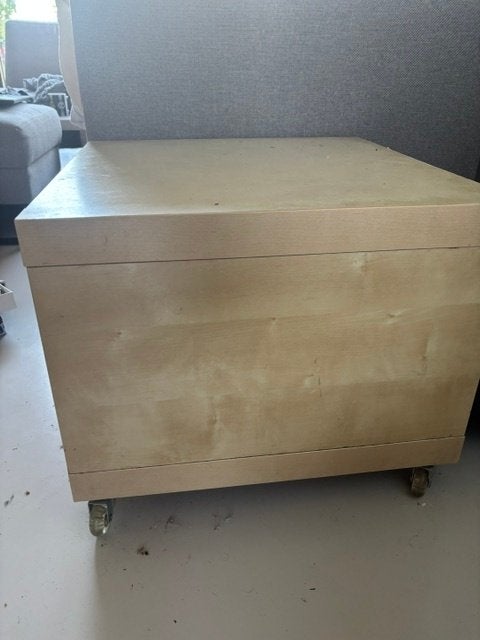 2 Salontafels, Huis en Inrichting, Tafels | Salontafels, Ophalen, Gebruikt, 50 tot 100 cm, Vierkant