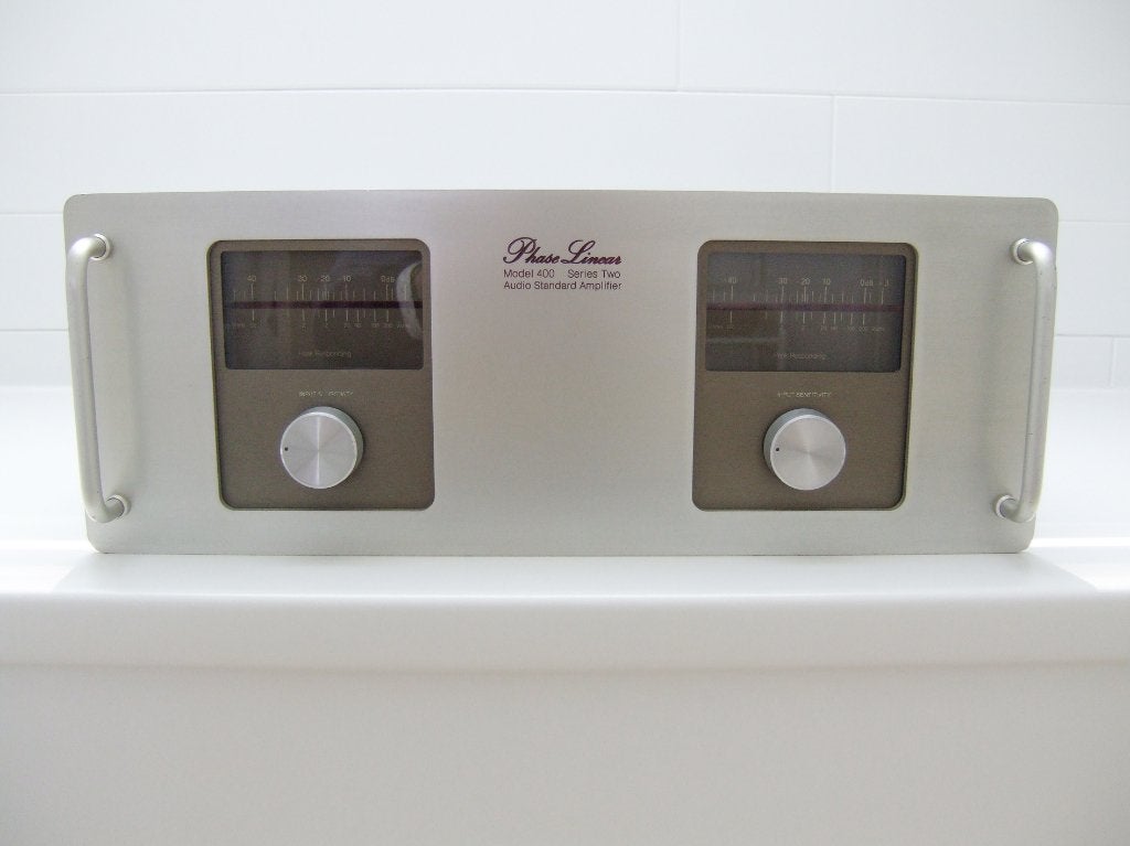 Phase Linear model 400 series two eindversterker, Ophalen, Gebruikt
