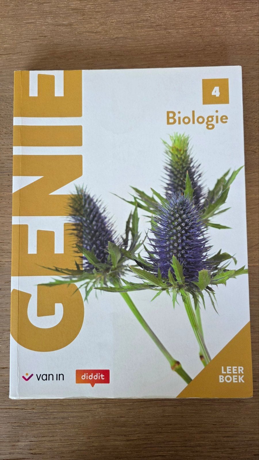 GENIE 4 handboek Biologie - 4de middelbaar ASO, Ophalen of Verzenden, Zo goed als nieuw, ASO, Biologie