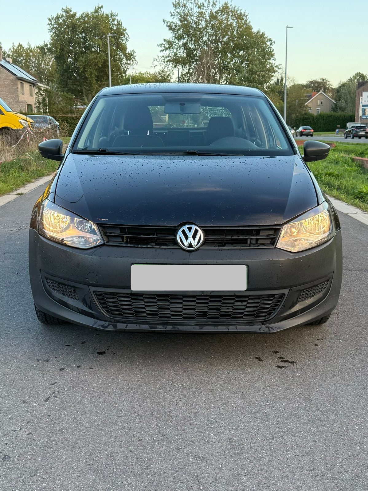 Volkswagen polo 1.2 diesel, Auto's, Voorwielaandrijving, Euro 5, Stof, Zwart