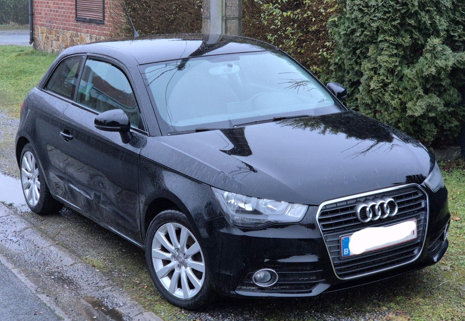 audi A1 16tdi 2010.130mkm 1prop gps clima ctok 5999€, Euro 5, A1, Zwart, 1600 cc
