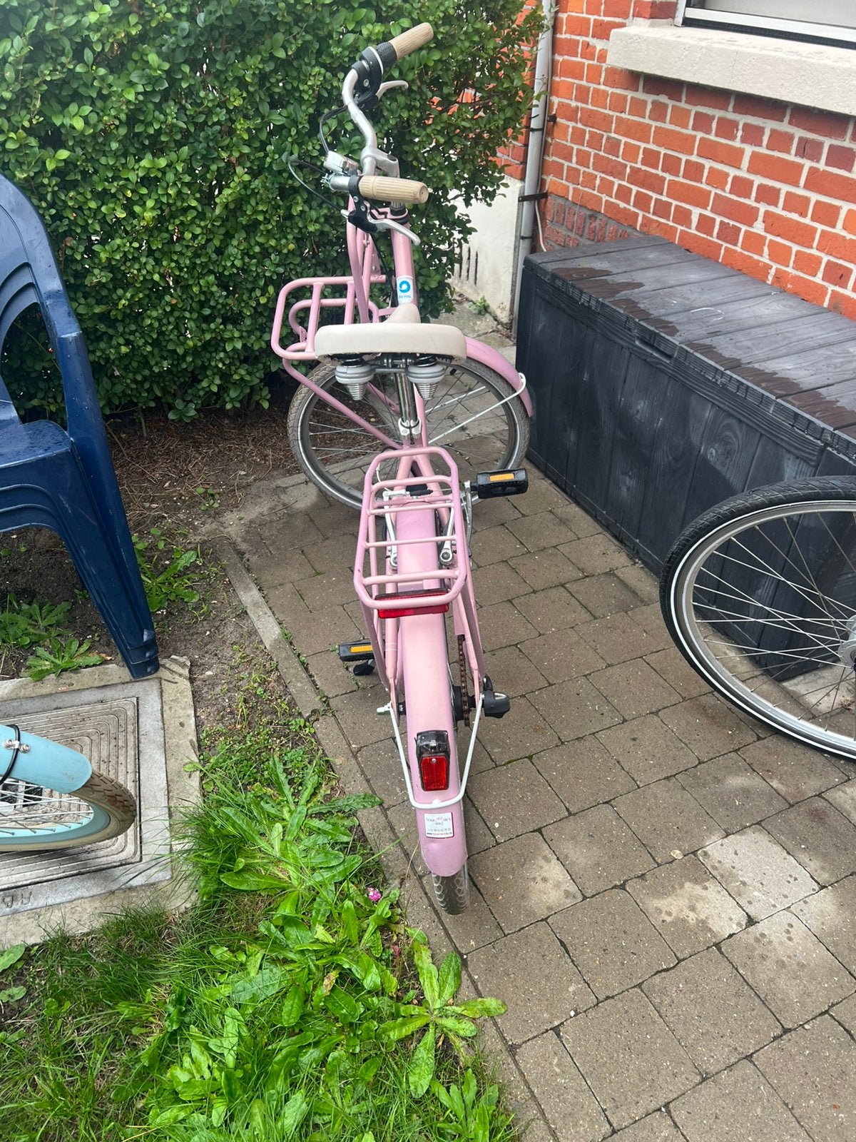Kinderfiets, Ophalen, Zo goed als nieuw