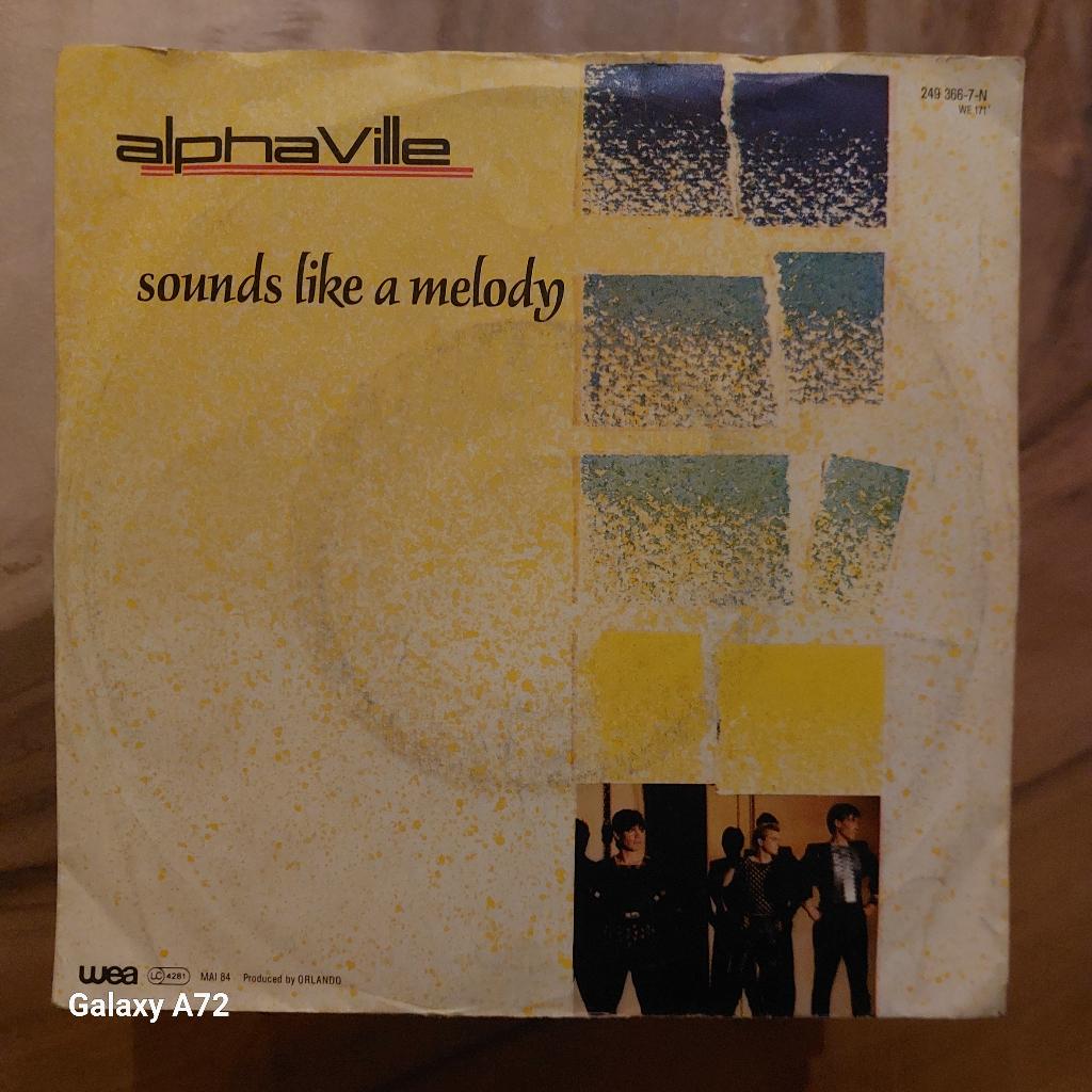 alphaville sounds like a melody, Enlèvement ou Envoi, Utilisé, Pop, 7 pouces