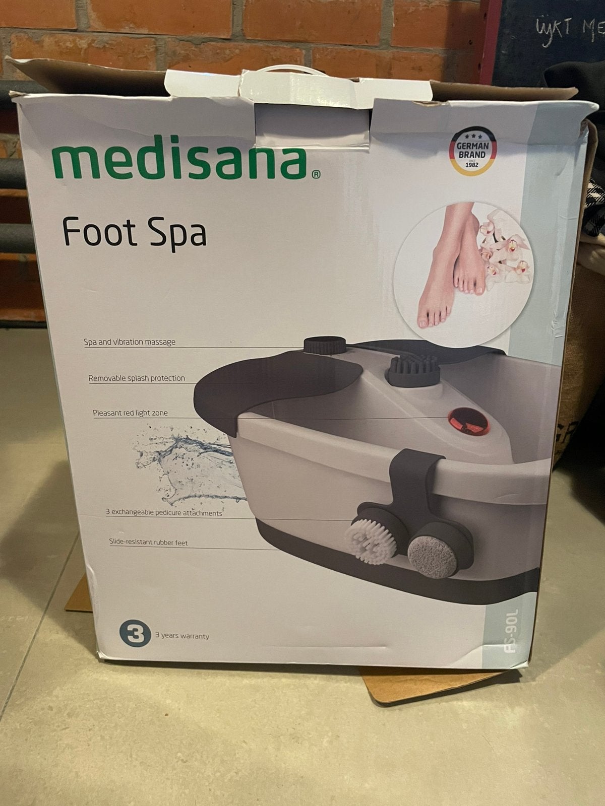 Medisana foot spa, Ophalen, Zo goed als nieuw, Hand- en Voetverzorging