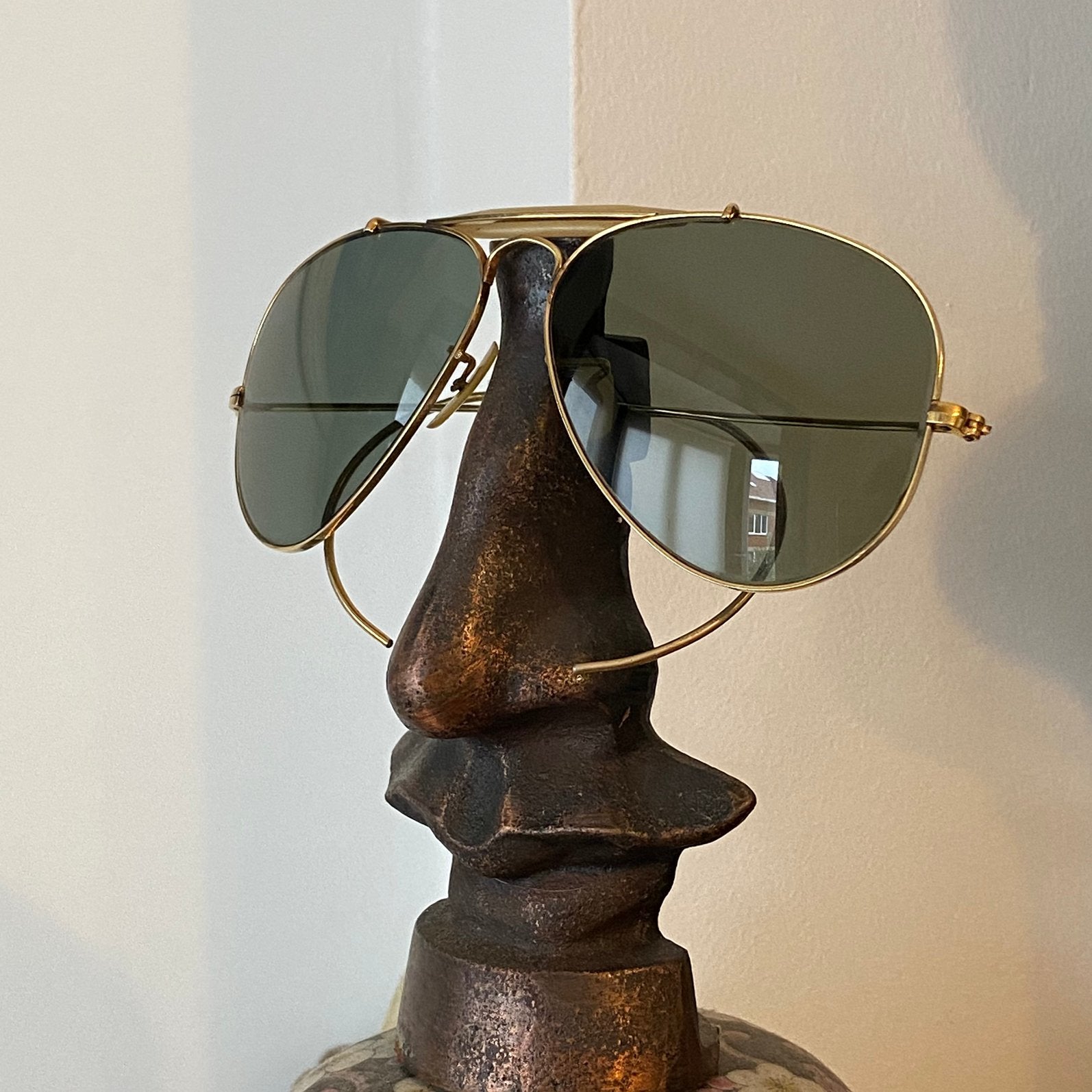 Ray-Ban Outdoorsman 1969 - comme neuves, Enlèvement ou Envoi, Comme neuf, Lunettes de soleil, Ray-Ban