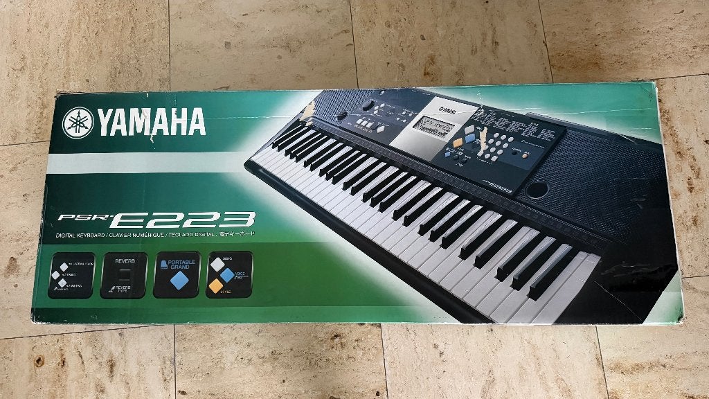 Yamaha PSR-E223 keyboard, Musique & Instruments, Claviers, Enlèvement ou Envoi, Comme neuf, Yamaha