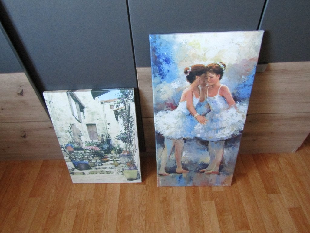 Mooie kaders met printdruk 2 stuks, Antiquités & Art, Enlèvement, Autres sujets, Autre technique