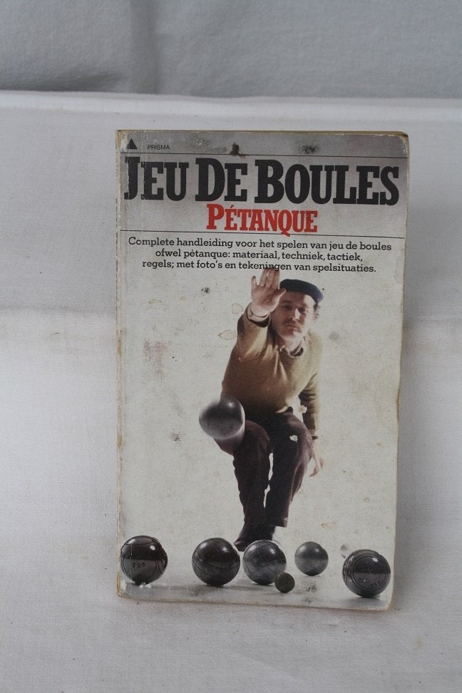 Prisma pocket nr. 1887 " Jeu de Boules " Petanque " C.Marty, Hobby en Vrije tijd, Ophalen of Verzenden, Gebruikt