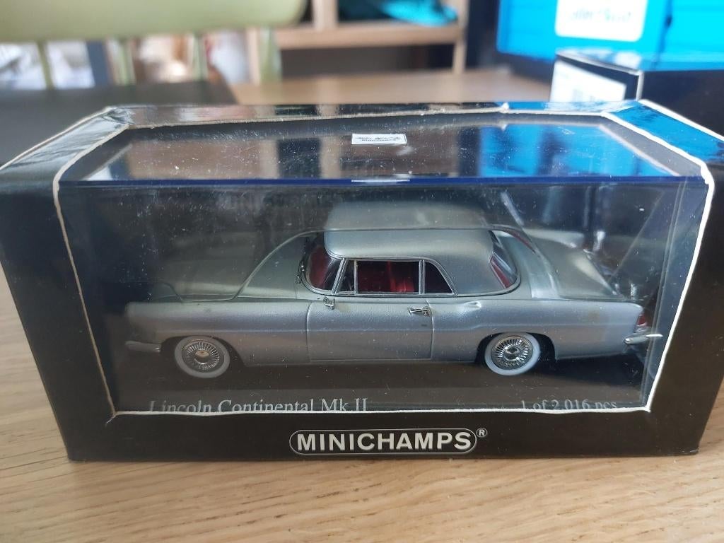Minichamps Lincoln Continental MKII de 1956 1/43, Ophalen of Verzenden, Nieuw, Auto, MiniChamps