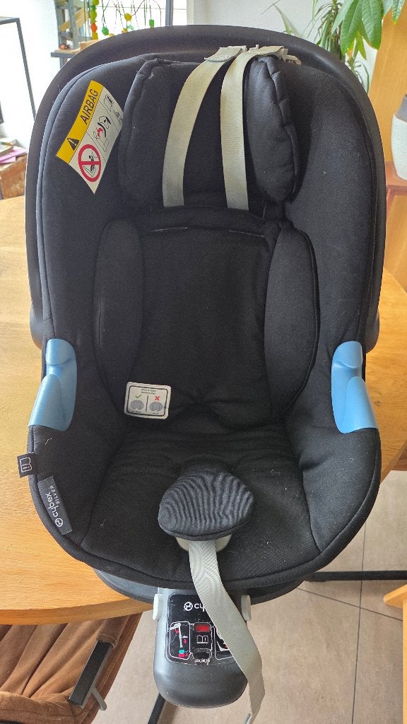 Autostoel cybex met base, Ophalen, Gebruikt, Overige merken