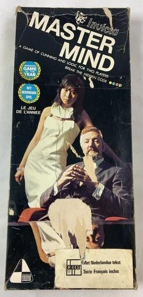 Invicta Mastermind Bordspel Logica Klassieker 1972 spel, Hobby en Vrije tijd, Gezelschapsspellen | Bordspellen, Zo goed als nieuw