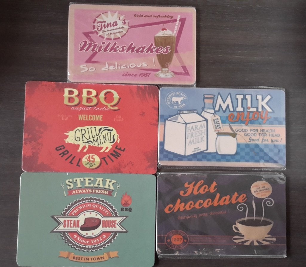 Lot / partij snijplankjes RETRO-LOOK ( NIEUW ), Ophalen of Verzenden, Nieuw, Hout