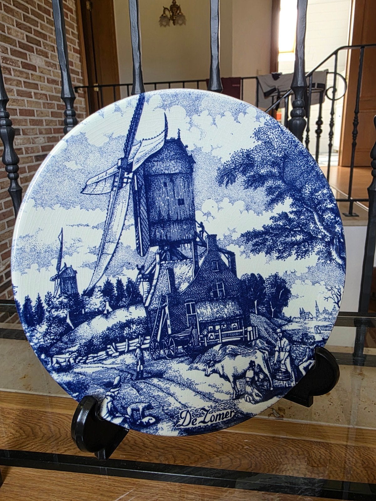 Delfts blauw: Vier seizoenen wandborden, Antiek en Kunst, Ophalen