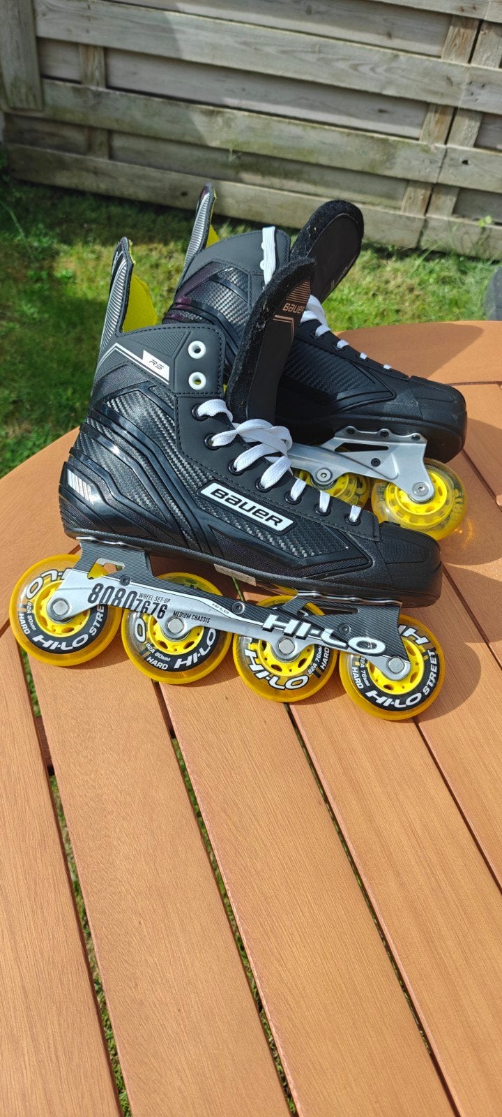 Skeelers Bauer maat 8 (43) nieuwstaat vaste prijs, Sport en Fitness, Ophalen, Bauer