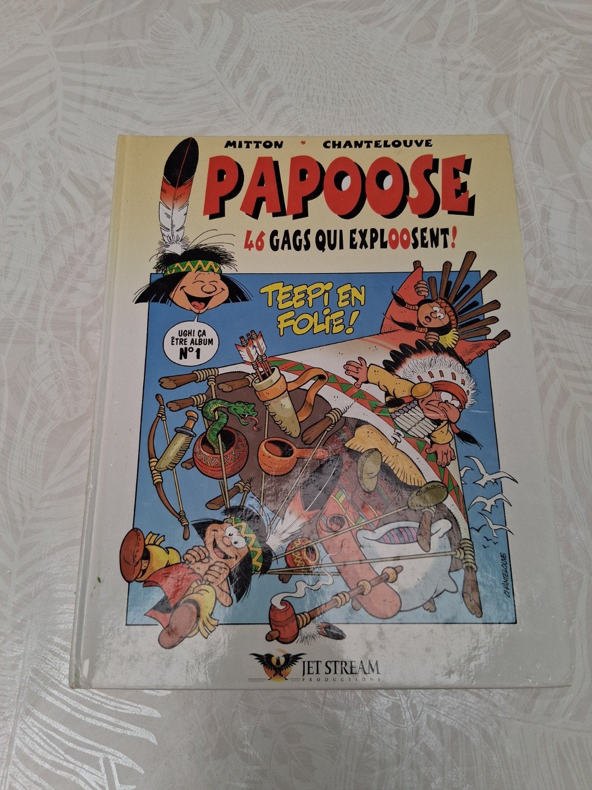 BD dédicacée "Papoose : Teepi en folie !", Enlèvement ou Envoi