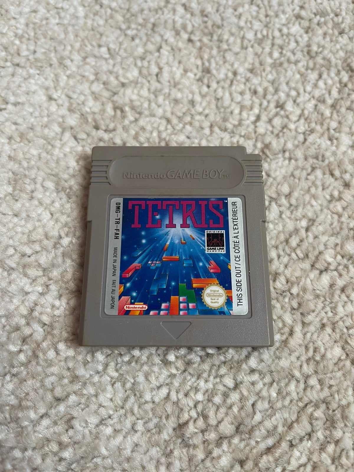 Nintendo Game Boy Tetris – Origineel – DMG-TR-FAH, Enlèvement ou Envoi, Utilisé